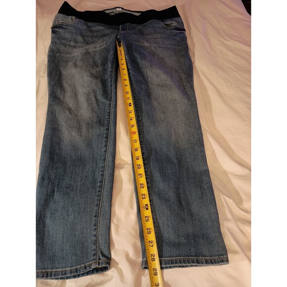 Old Navy Pull On Jeans Size 16 Stretch Waist Skinny - Picture 7 of 8